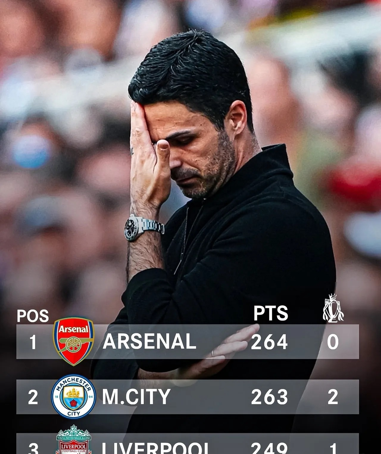 阿森纳遭遇意外失利，吞苦果